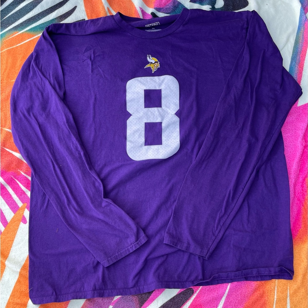Minnesota Vikings long sleeve COUSINS shirt